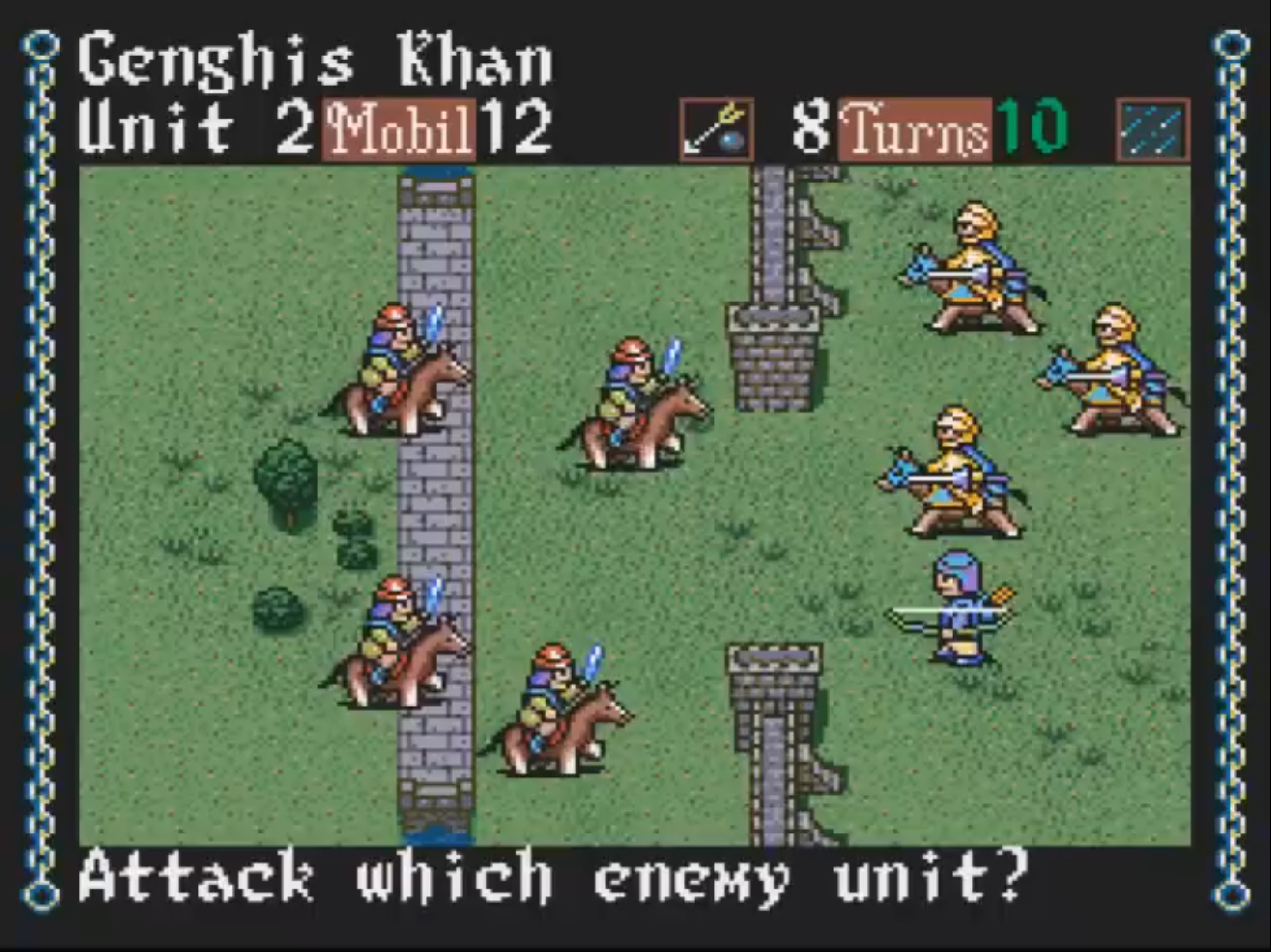 Genghis Kahn SNES